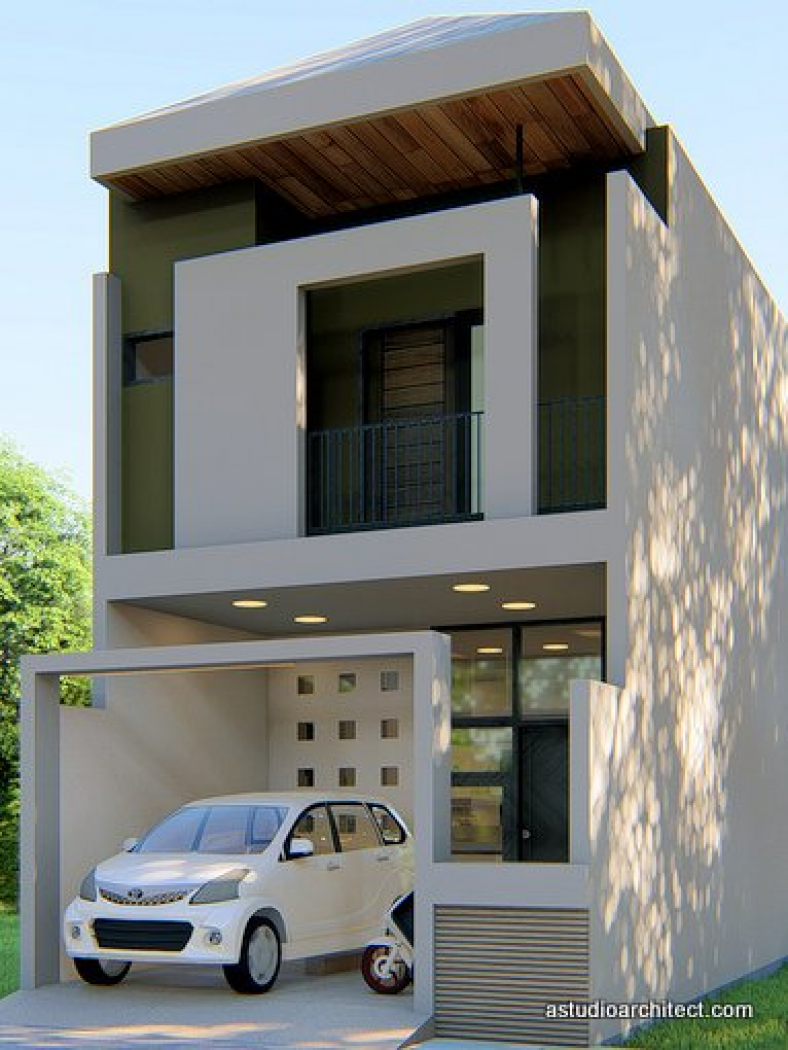 Desain Rumah Pilihan Desain Rumah Mungil 2 Lantai 5x12 M By