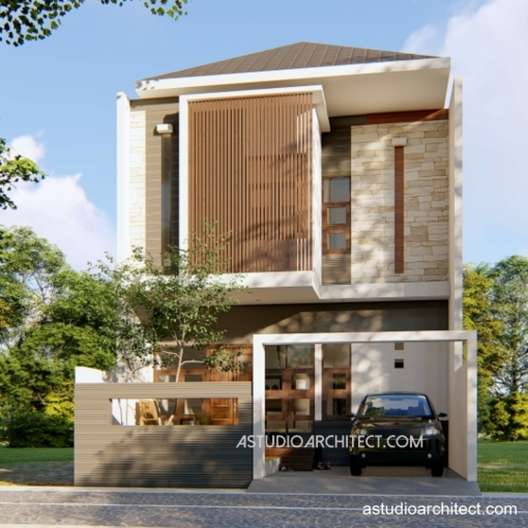 Desain Rumah Desain Rumah 7x13m Dengan Open Kitchen By Homeplansid
